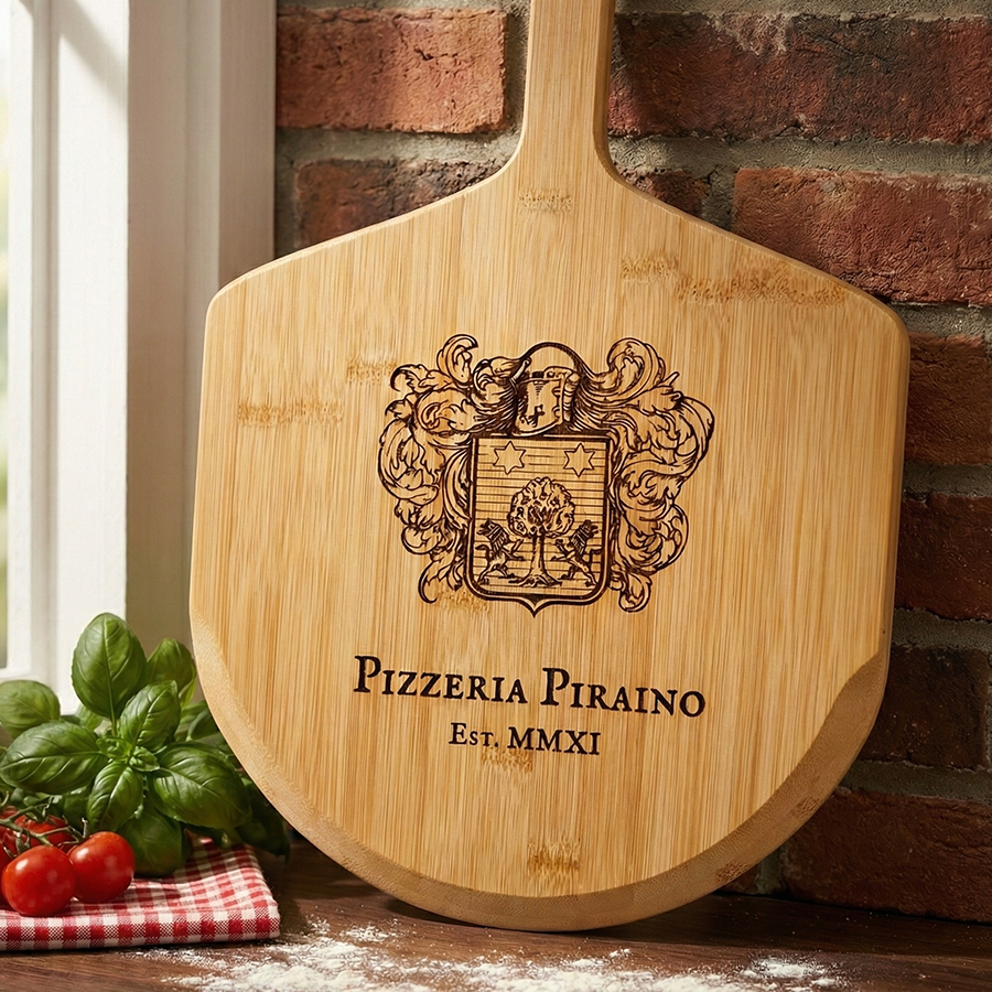 Laser engraved wooden cutting board