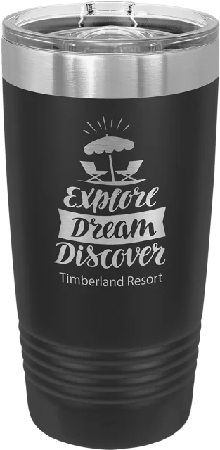 Black 20oz Tumbler